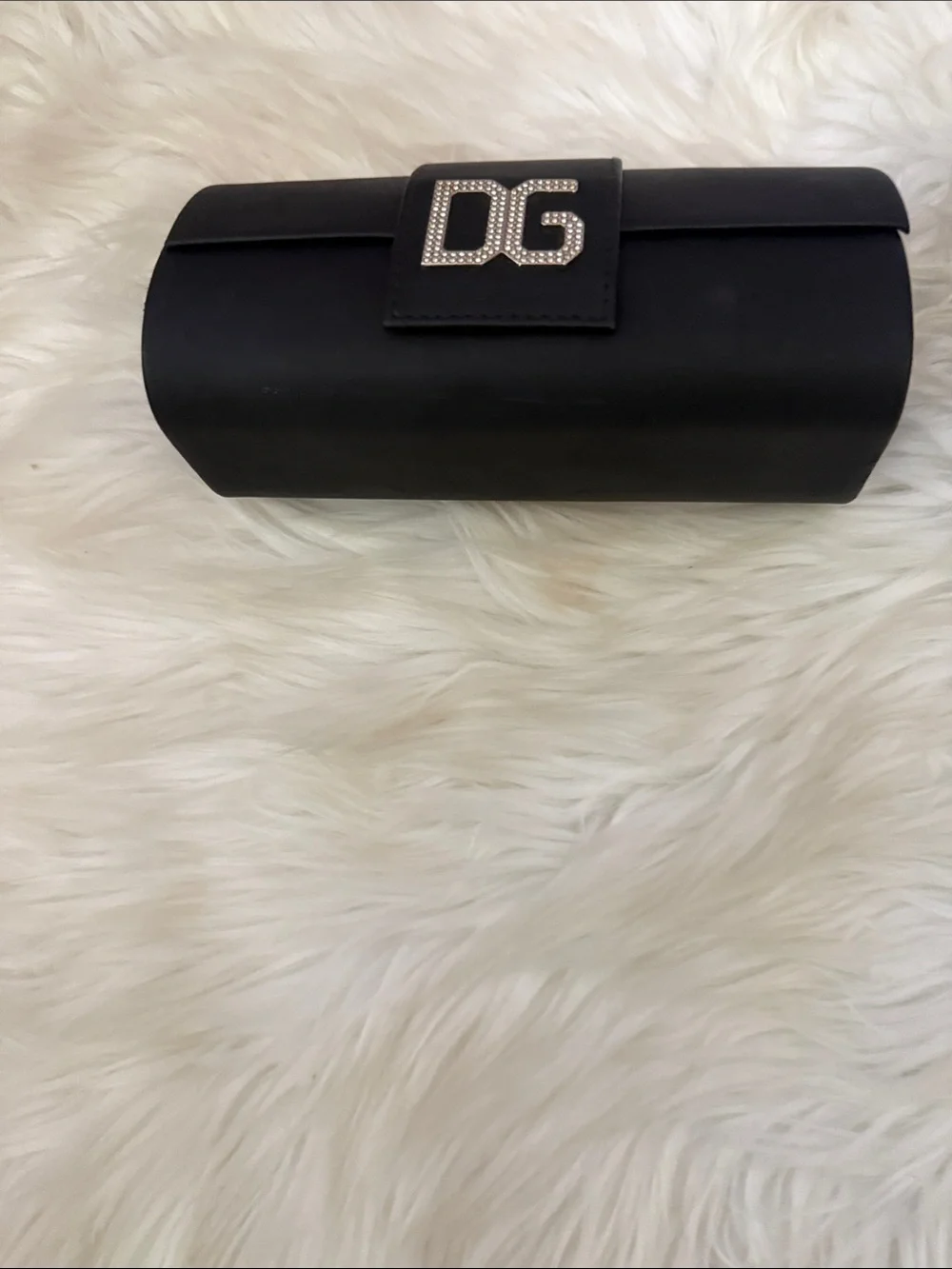 DG-Inspired Black Evening Clutch